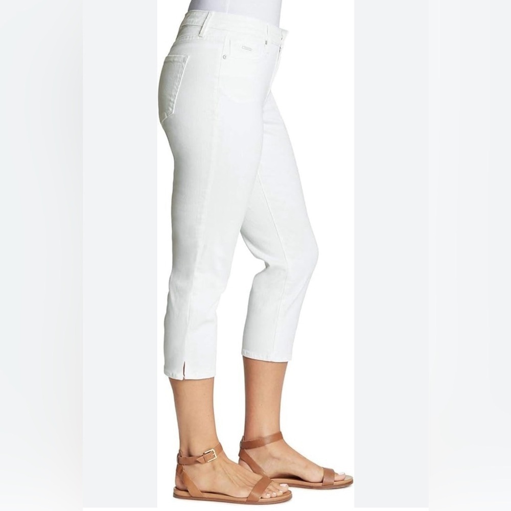 NWT - Nine West Crisp White Denim Capris